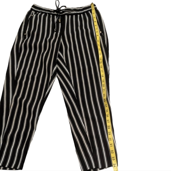 Beetlejuice Striped Work Pants H&M Chic & Comfy - Perfect for Fall and Halloween - Picture 5 of 6